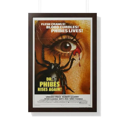 DR. PHIBES RISES AGAIN! 1972 - Framed Movie Poster - The Sticker Space