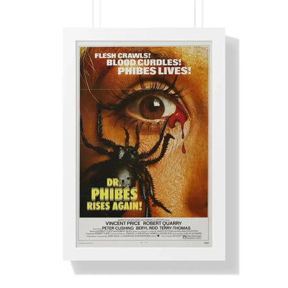 DR. PHIBES RISES AGAIN! 1972 - Framed Movie Poster - The Sticker Space