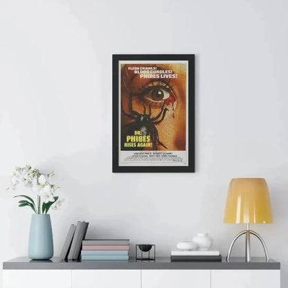 DR. PHIBES RISES AGAIN! 1972 - Framed Movie Poster - The Sticker Space