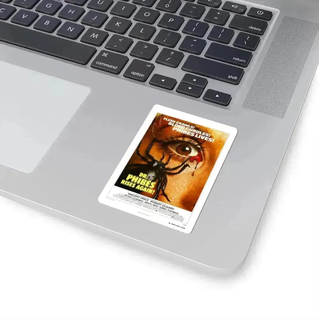 Dr Phibes Rises Again 1972 Movie Poster - STICKER Vinyl Kiss-Cut Decal - The Sticker Space