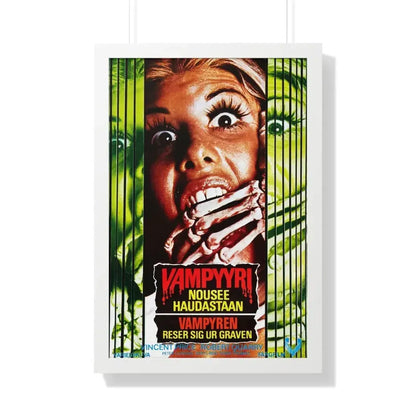 DR. PHIBES RISES AGAIN! (2) 1972 - Framed Movie Poster 20" x 30" White - The Sticker Space