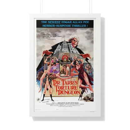 DR. TARR'S TORTURE DUNGEON 1973 - Framed Movie Poster 20" x 30" White - The Sticker Space