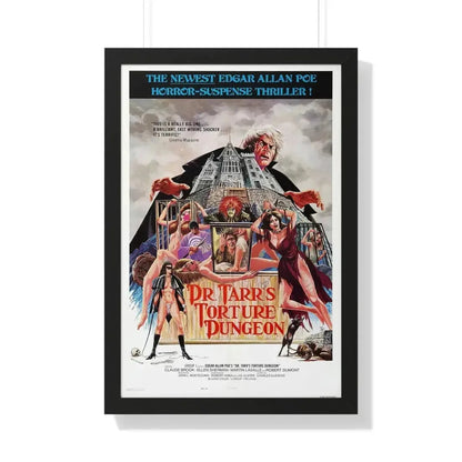 DR. TARR'S TORTURE DUNGEON 1973 - Framed Movie Poster - The Sticker Space