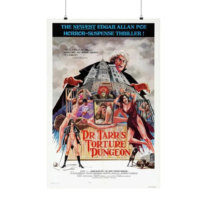 DR. TARR'S TORTURE DUNGEON 1973 - Paper Movie Poster 24″ x 36″ Matte - The Sticker Space