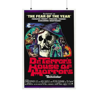 DR. TERROR'S HOUSE OF HORRORS (2) 1967 - Paper Movie Poster 24″ x 36″ Matte - The Sticker Space