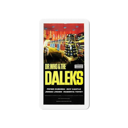 DR. WHO & THE DALEKS 1965 Movie Poster - Refrigerator Magnet - The Sticker Space