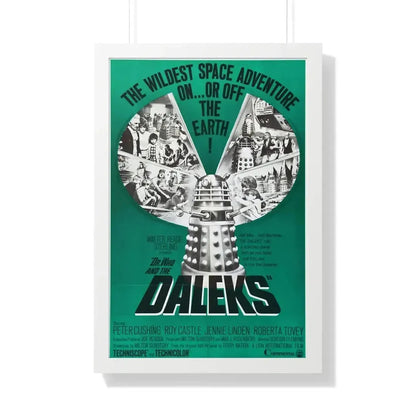 DR. WHO & THE DALEKS (2) 1965 - Framed Movie Poster - The Sticker Space