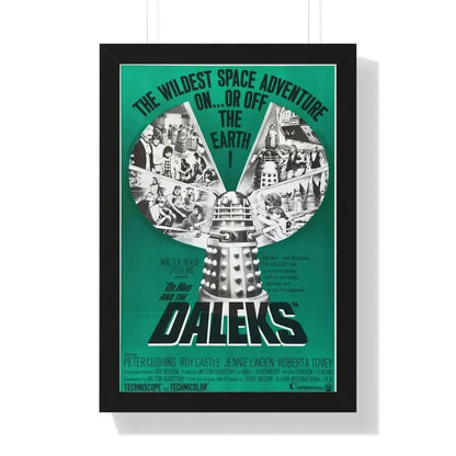 DR. WHO & THE DALEKS (2) 1965 - Framed Movie Poster - The Sticker Space