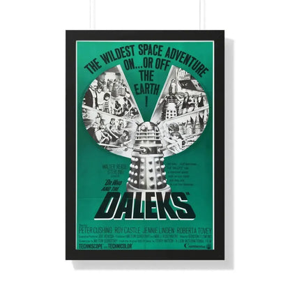 DR. WHO & THE DALEKS (2) 1965 - Framed Movie Poster - The Sticker Space