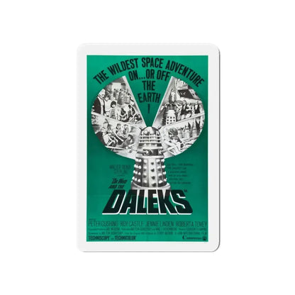 DR. WHO & THE DALEKS (2) 1965 Movie Poster - Refrigerator Magnet - The Sticker Space