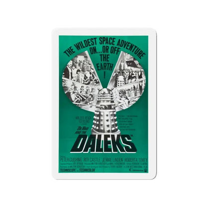 DR. WHO & THE DALEKS (2) 1965 Movie Poster - Refrigerator Magnet - The Sticker Space