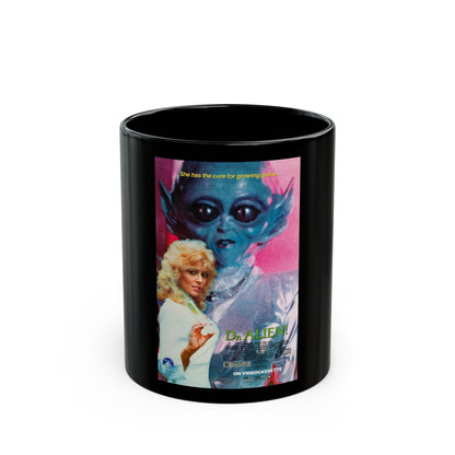 DR. ALIEN! 1989 Movie Poster - Black Coffee Mug-11oz-The Sticker Space