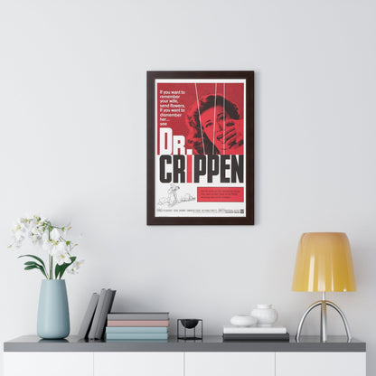 DR. CRIPPEN 1962 - Framed Movie Poster-The Sticker Space