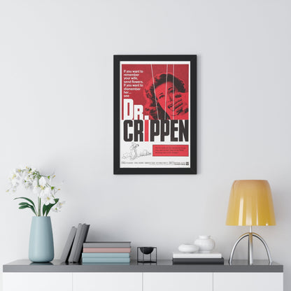 DR. CRIPPEN 1962 - Framed Movie Poster-The Sticker Space