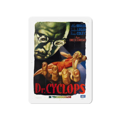 DR. CYCLOPS 1940 Movie Poster - Die-Cut Magnet-4" x 4"-The Sticker Space