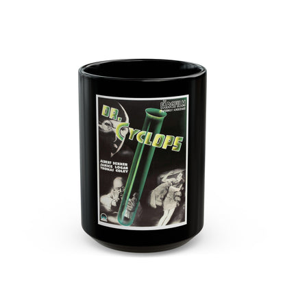 DR. CYCLOPS (3) 1940 Movie Poster - Black Coffee Mug-15oz-The Sticker Space