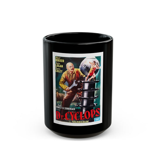 DR. CYCLOPS (SPANISH) 1940 Movie Poster - Black Coffee Mug-15oz-The Sticker Space