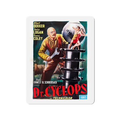 DR. CYCLOPS (SPANISH) 1940 Movie Poster - Die-Cut Magnet-2" x 2"-The Sticker Space