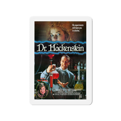 DR. HACKENSTEIN 1988 Movie Poster - Die-Cut Magnet-3" x 3"-The Sticker Space