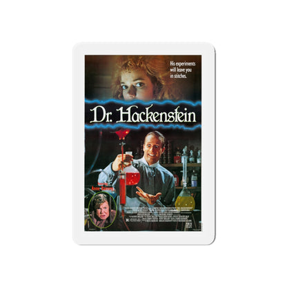 DR. HACKENSTEIN 1988 Movie Poster - Die-Cut Magnet-6 × 6"-The Sticker Space