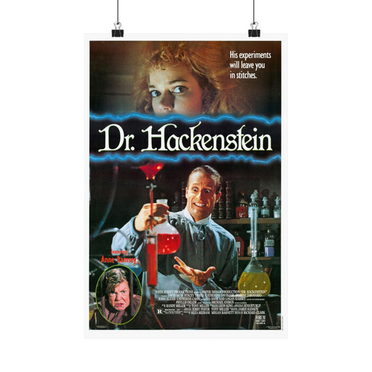 DR. HACKENSTEIN 1988 - Paper Movie Poster-12″ x 18″-The Sticker Space