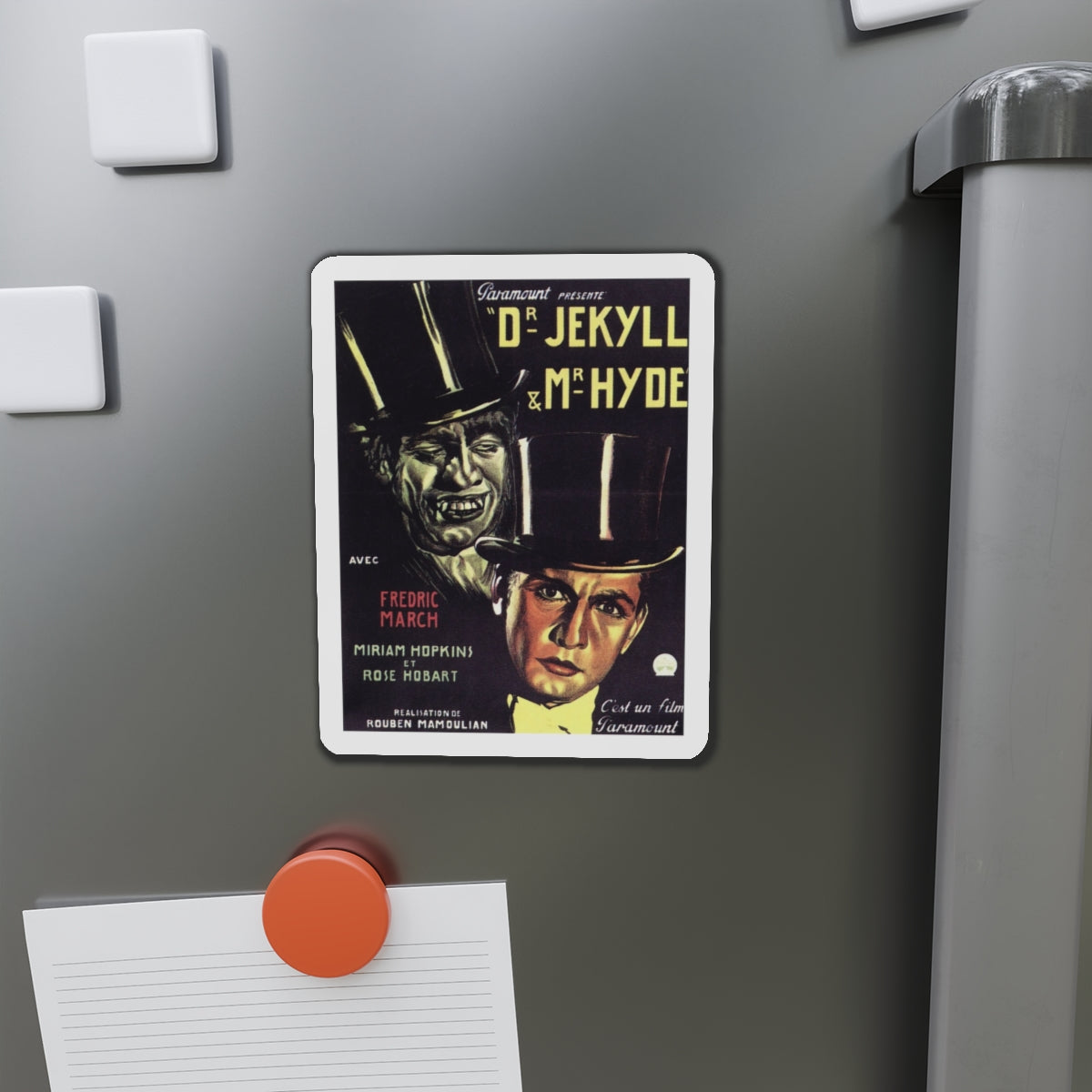 DR. JEKYLL AND MR. HYDE 1931 Movie Poster - Die-Cut Magnet-The Sticker Space