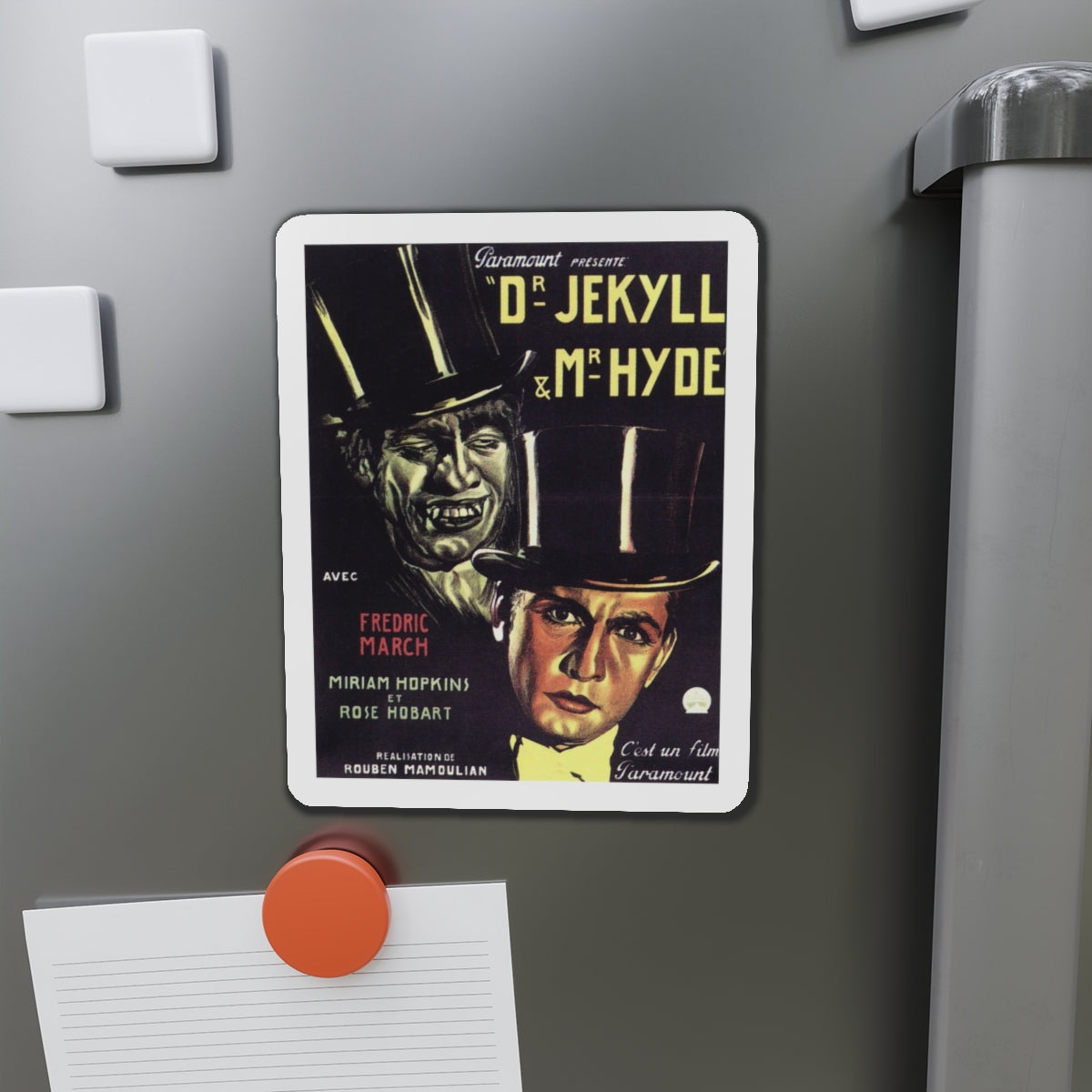 DR. JEKYLL AND MR. HYDE 1931 Movie Poster - Die-Cut Magnet-The Sticker Space