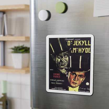 DR. JEKYLL AND MR. HYDE 1931 Movie Poster - Die-Cut Magnet-The Sticker Space