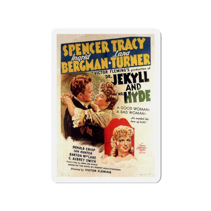 DR. JEKYLL AND MR. HYDE 1941 Movie Poster - Die-Cut Magnet-3" x 3"-The Sticker Space