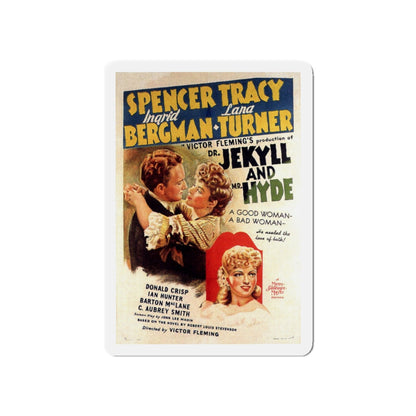 DR. JEKYLL AND MR. HYDE 1941 Movie Poster - Die-Cut Magnet-5" x 5"-The Sticker Space