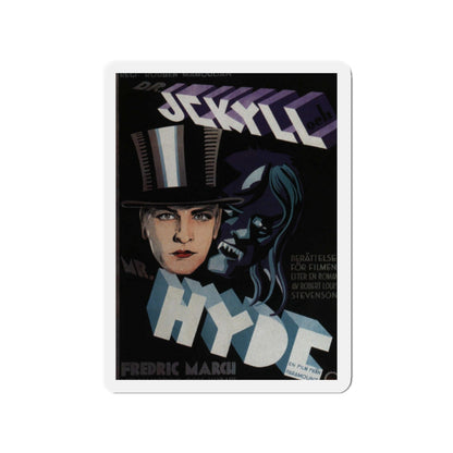 DR. JEKYLL AND MR. HYDE (2) 1931 Movie Poster - Die-Cut Magnet-2" x 2"-The Sticker Space