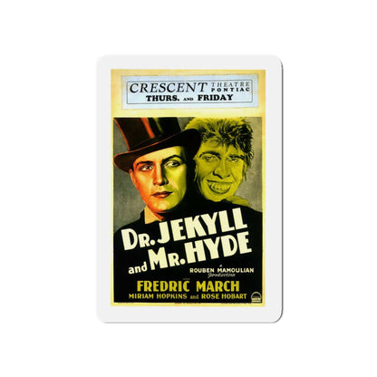 DR. JEKYLL AND MR. HYDE (3) 1931 Movie Poster - Die-Cut Magnet-5" x 5"-The Sticker Space