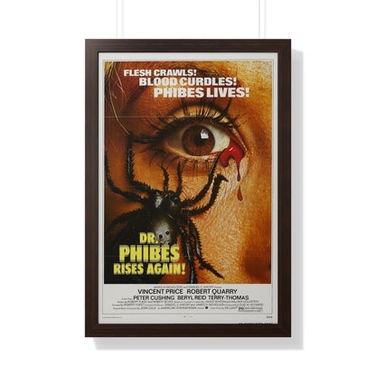 DR. PHIBES RISES AGAIN! 1972 - Framed Movie Poster-20" x 30"-The Sticker Space