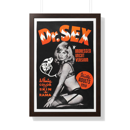 DR. SEX 1964 - Framed Movie Poster-20" x 30"-The Sticker Space