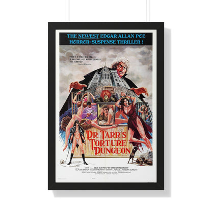 DR. TARR'S TORTURE DUNGEON 1973 - Framed Movie Poster-20" x 30"-The Sticker Space