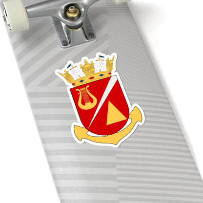 Drabbningsdivisionen vapen (Sweden) (Coat of Arms) STICKER Vinyl Kiss-Cut Decal - The Sticker Space