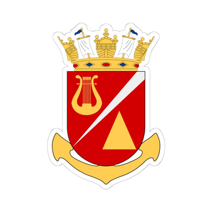 Drabbningsdivisionen vapen (Sweden) (Coat of Arms) STICKER Vinyl Kiss-Cut Decal - The Sticker Space