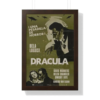 DRACULA 1931 - Framed Movie Poster - The Sticker Space