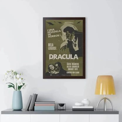 DRACULA 1931 - Framed Movie Poster - The Sticker Space