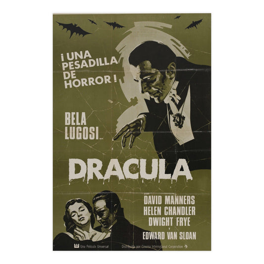 DRACULA 1931 - Paper Movie Poster-24″ x 36″ (Vertical)-The Sticker Space