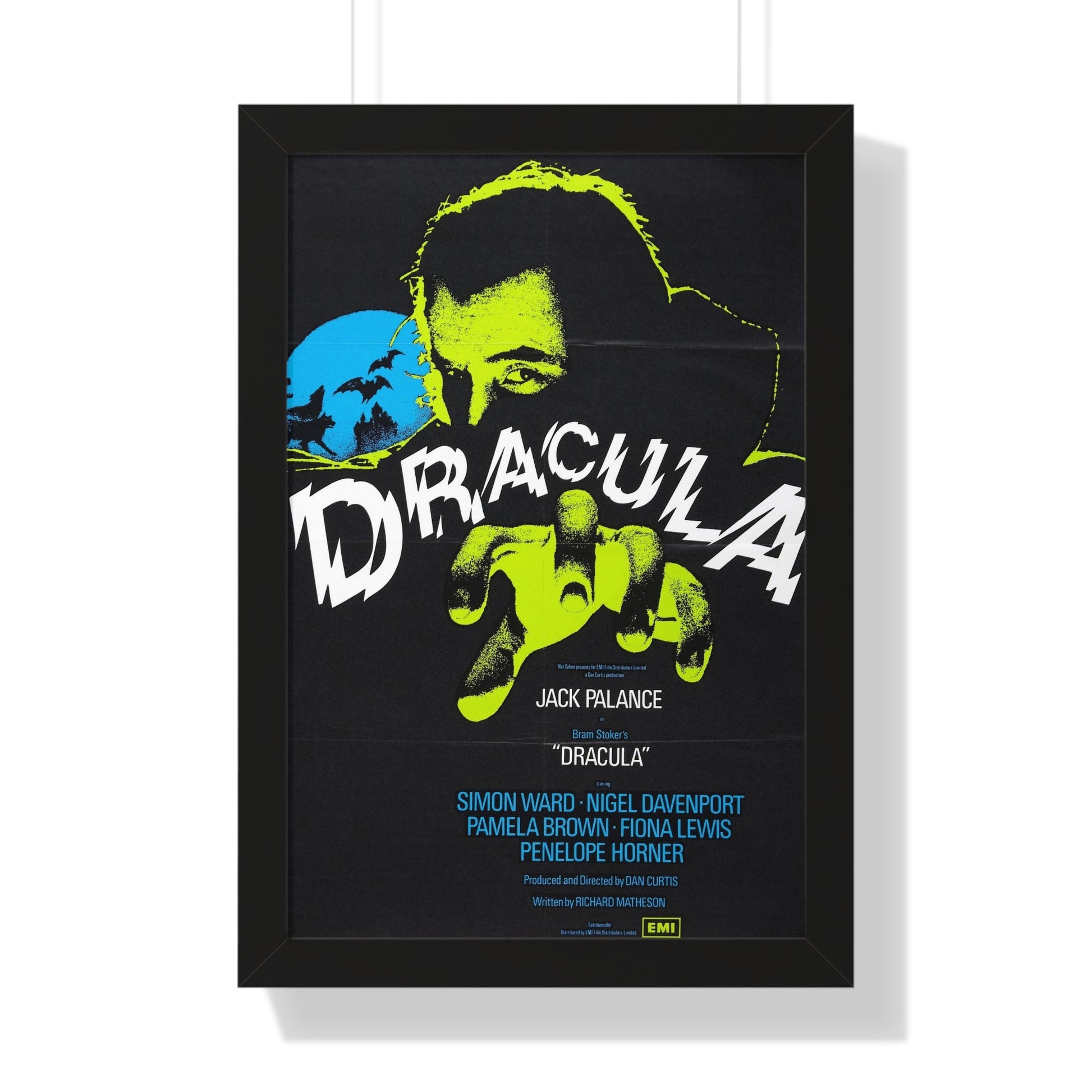 DRACULA 1973 - Framed Movie Poster-16″ x 24″-The Sticker Space