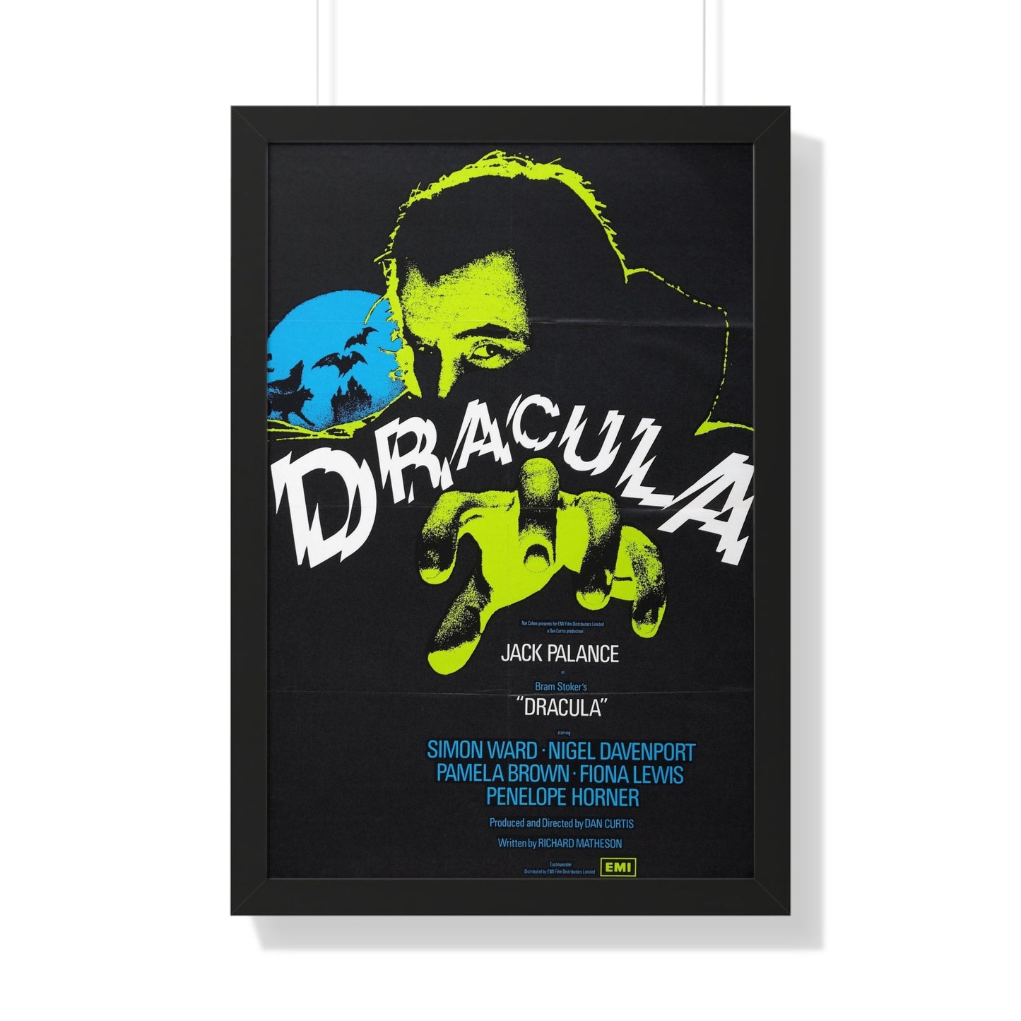 DRACULA 1973 - Framed Movie Poster-20" x 30"-The Sticker Space