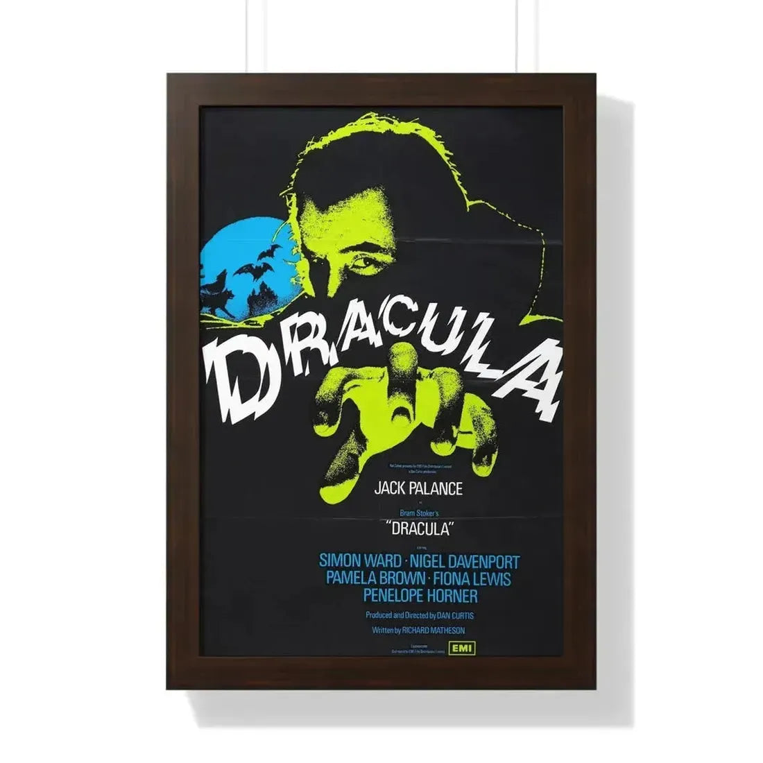DRACULA 1973 - Framed Movie Poster - The Sticker Space