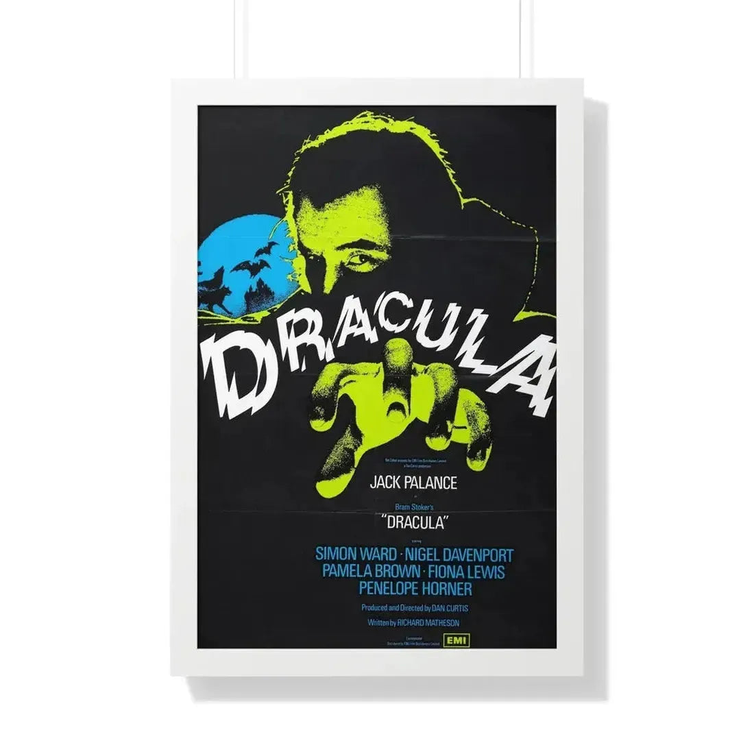 DRACULA 1973 - Framed Movie Poster - The Sticker Space