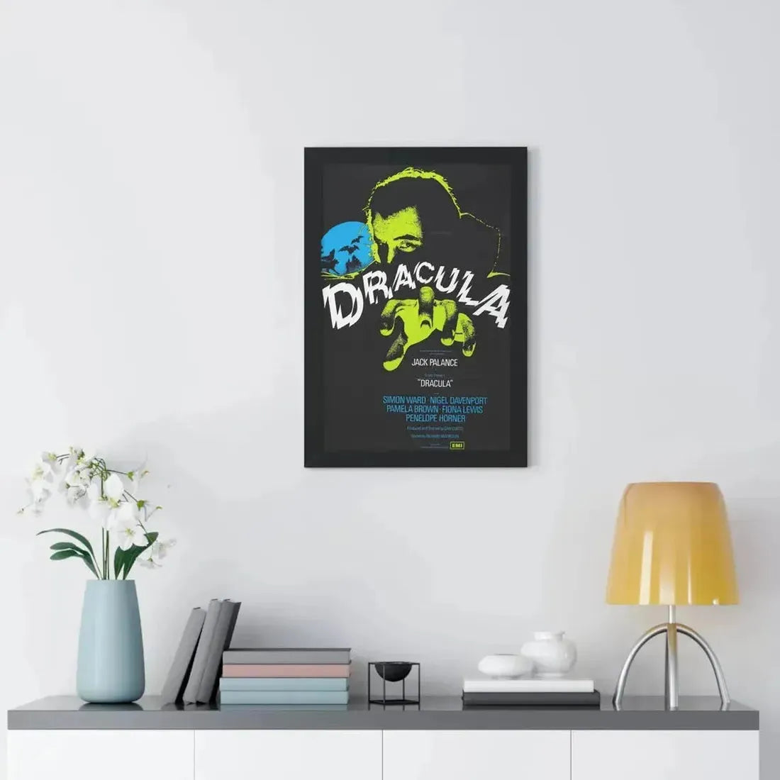 DRACULA 1973 - Framed Movie Poster - The Sticker Space