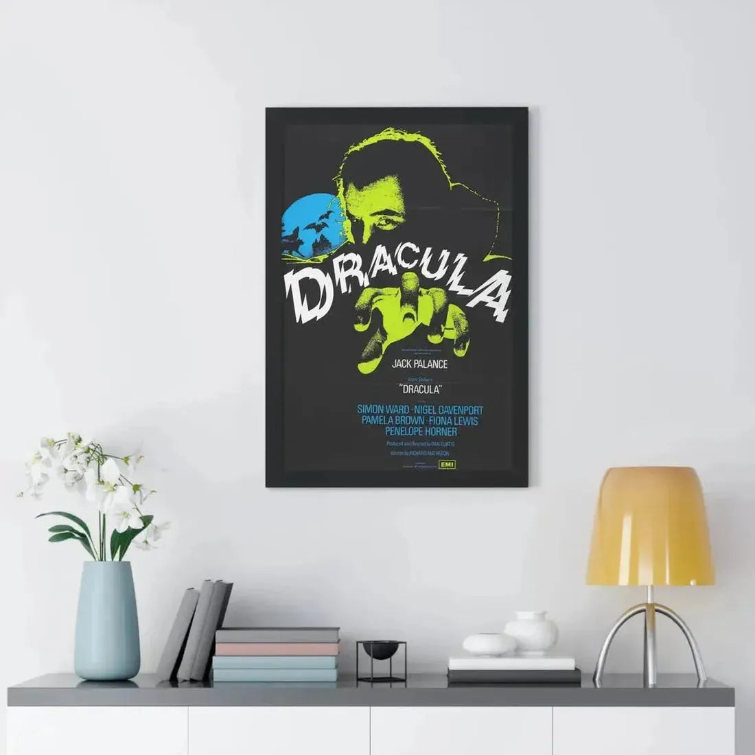 DRACULA 1973 - Framed Movie Poster - The Sticker Space