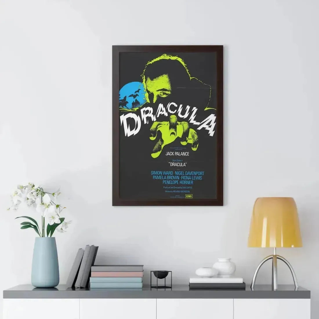 DRACULA 1973 - Framed Movie Poster - The Sticker Space
