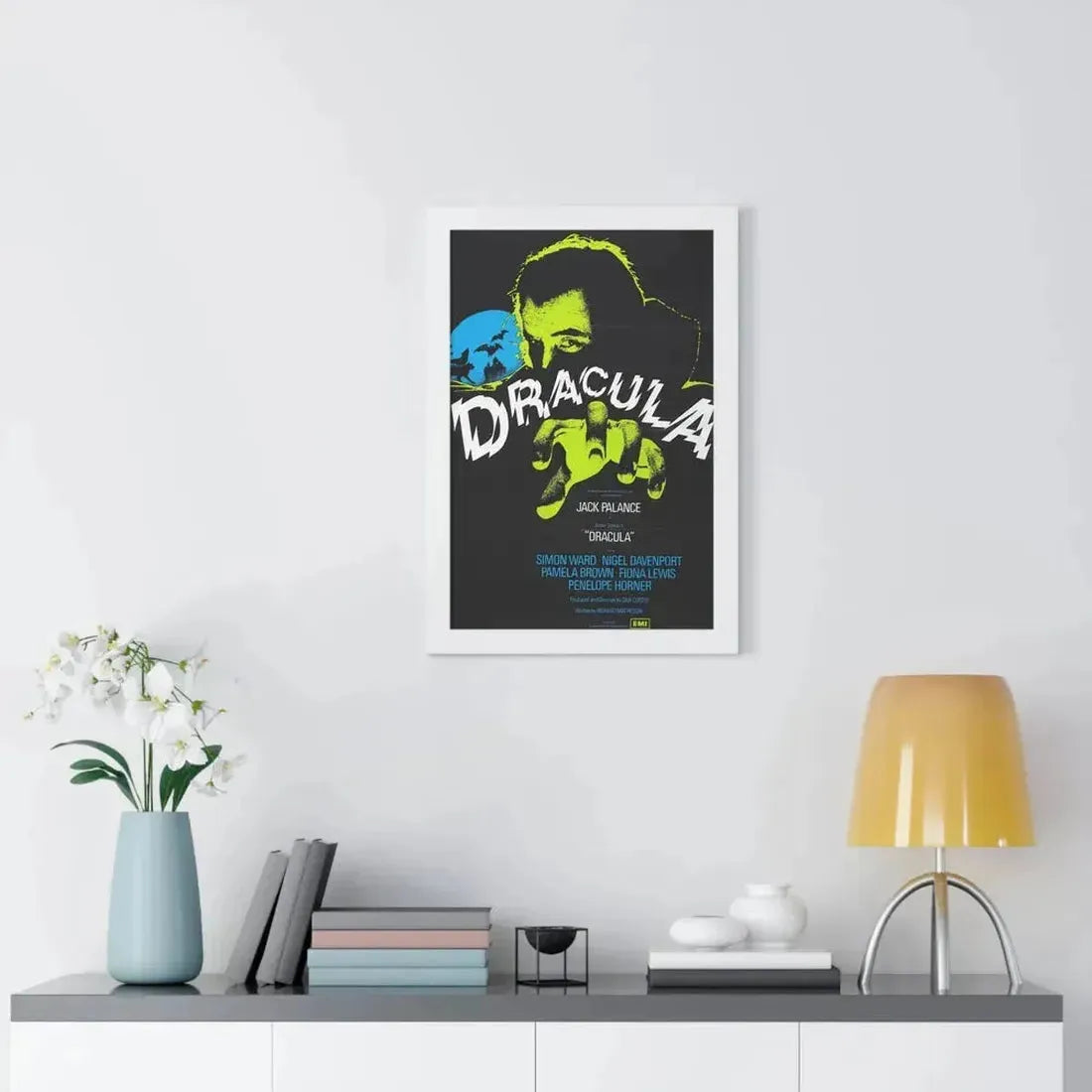 DRACULA 1973 - Framed Movie Poster - The Sticker Space