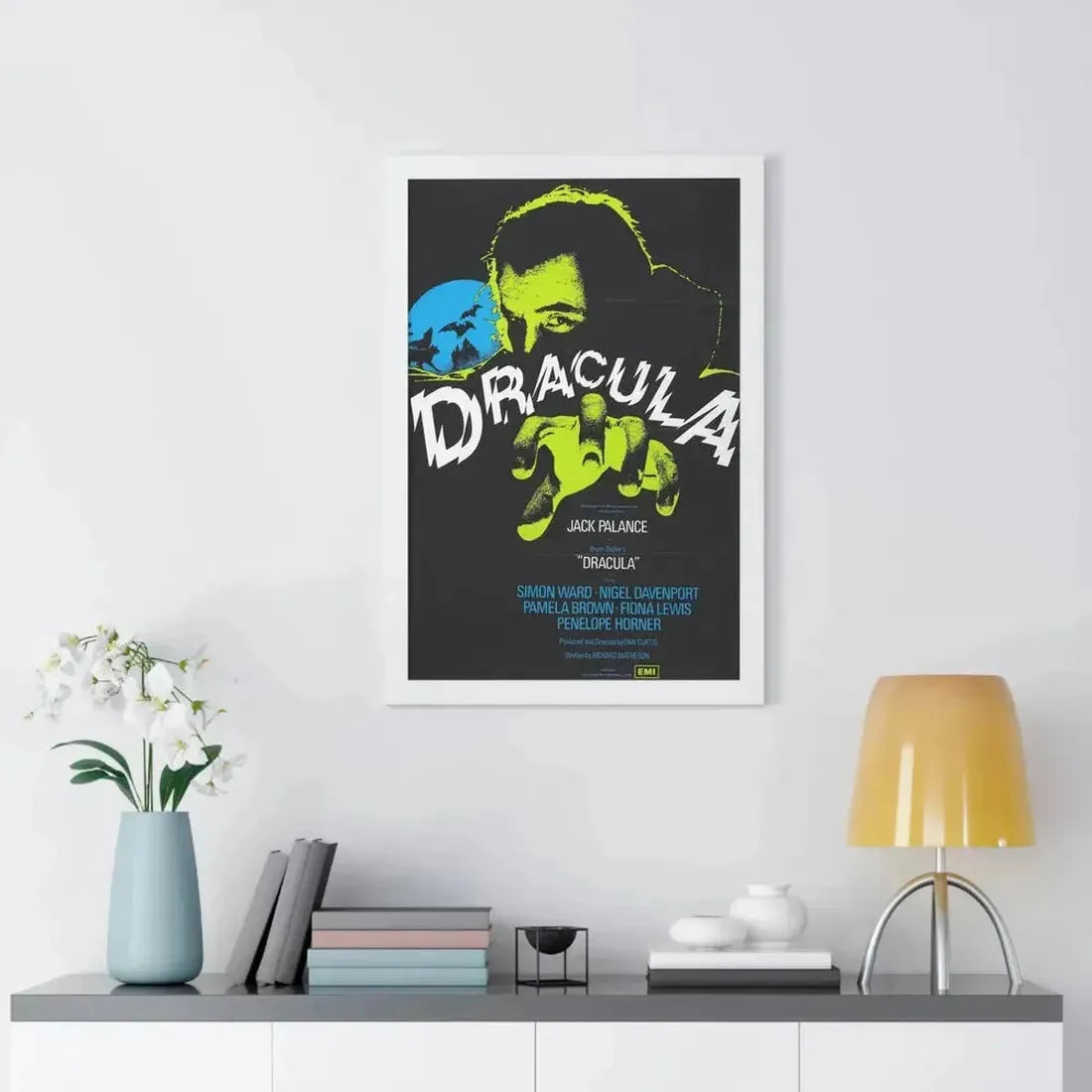 DRACULA 1973 - Framed Movie Poster - The Sticker Space