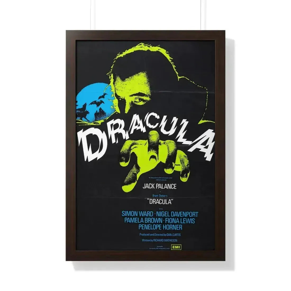 DRACULA 1973 - Framed Movie Poster - The Sticker Space